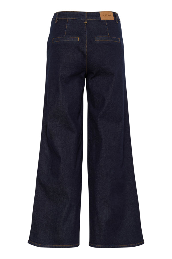 Cream - CRVisti Wide Leg Dark Blue Denim Jeans (10612286)