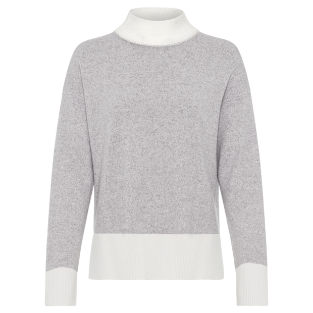 Olsen - Cora - Super soft Two Tone Crew Neck Jumper (11004654)