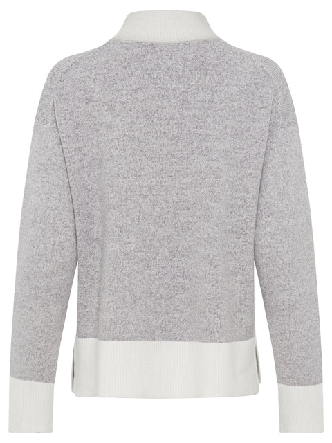 Olsen - Cora - Super soft Two Tone Crew Neck Jumper (11004654)