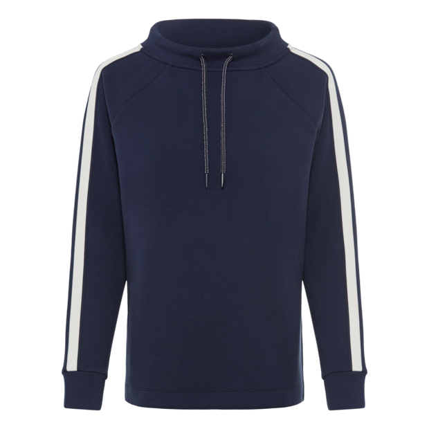 Olsen - Henny Jersey - Sweatshirt with Pullcord at Neckline (11201671)