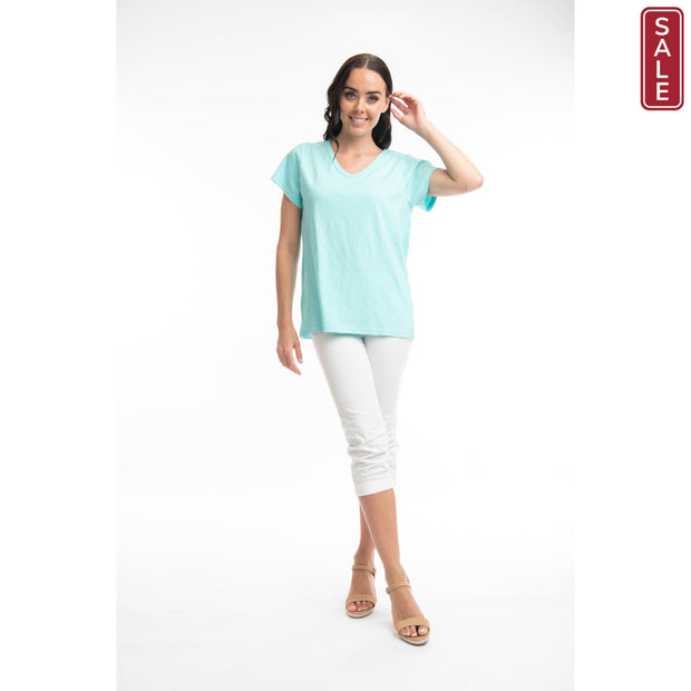 Orientique - Essentials - V Neck T Shirt (1246) (2 colours)