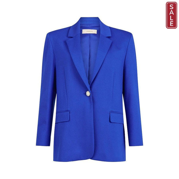 GOMAYE - Smart Suit Jacket in Royal Blue