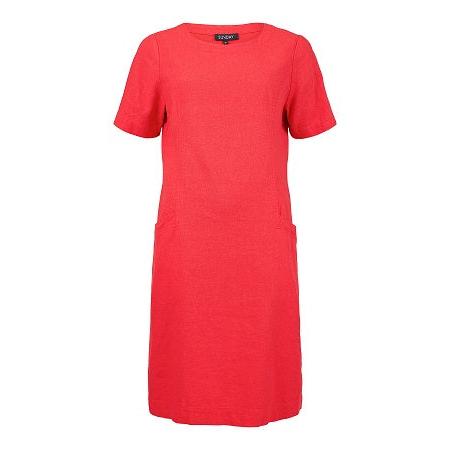 Sunday - Short Sleeve Wide Neck Dress (6083-6056)