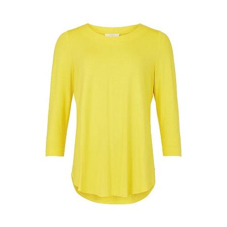 NOEN - 3/4 Sleeve Round Neck Top in Black (83621-2428)