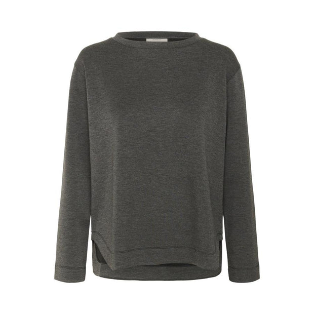 InWear - GincentIW - Long Sleeve Sweatshirt in Dark Grey Melange (30109922)