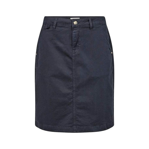 CREAM - CRBerta Short Twill Skirt in Navy (10613652)
