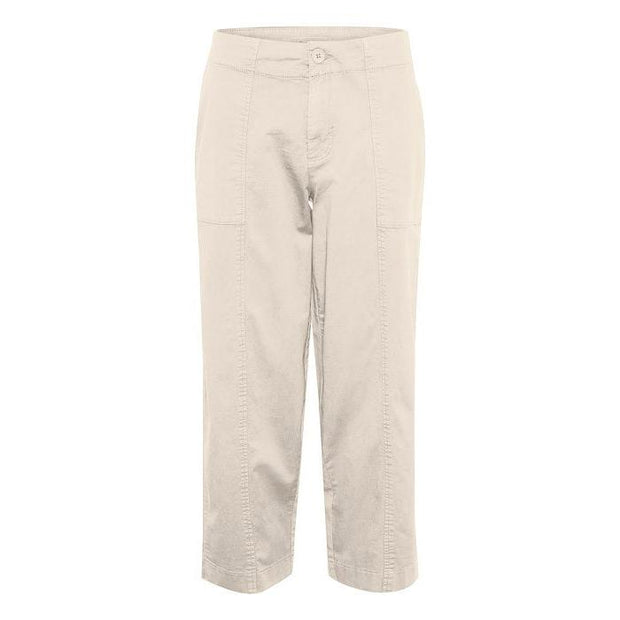 Part Two - NettaPW Cotton Ankle Length Trouser in French Oak