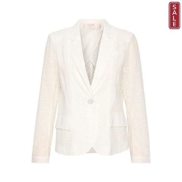 CREAM  – CRZum Cotton Blazer
