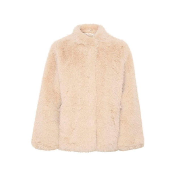 Cream - CRFrimia Faux Fur Jacket in Ancient Scroll (10614013)
