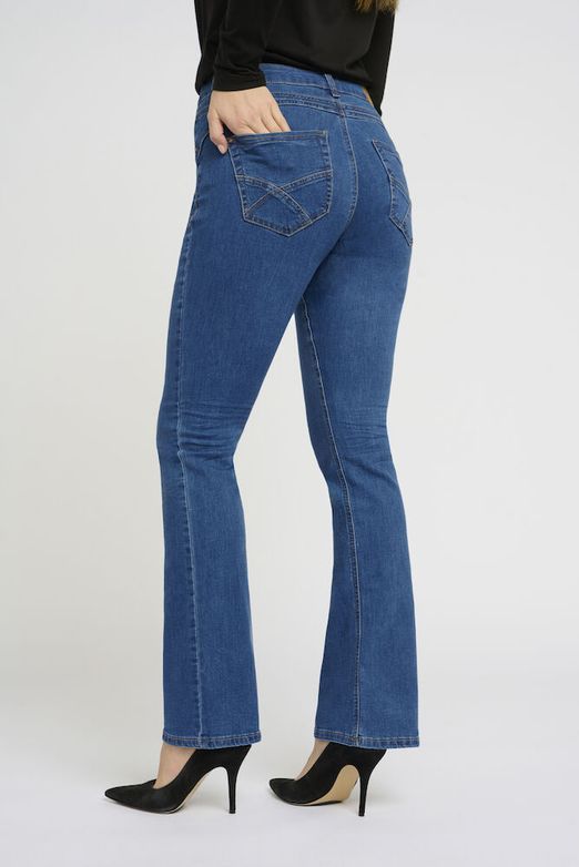 CREAM - CRLone Coco Fit Bootcut Jeans in Indigo Blue