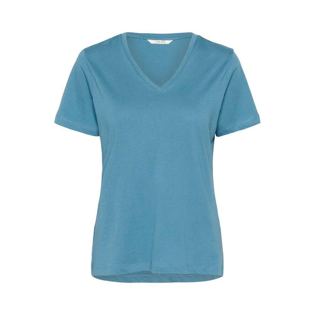 CREAM - Naia Short Sleeve V Neck Tee Shirt (5 colours) (10604508)