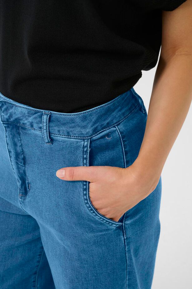 Cream - CRVisti Wide Leg Indigo Blue Denim Jeans (10612286)