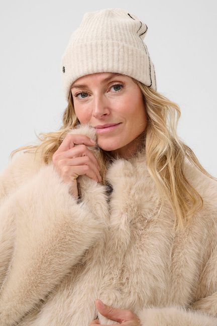 Cream - CRFrimia Faux Fur Jacket in Ancient Scroll (10614013)