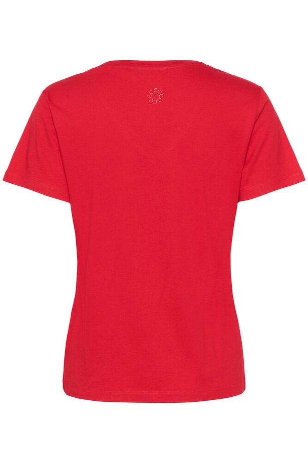 CREAM - Naia Short Sleeve V Neck Tee Shirt (5 colours) (10604508)