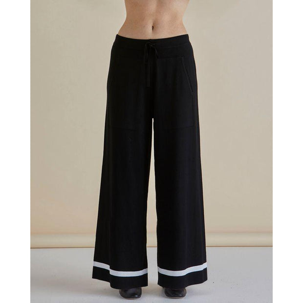 Betty Basics - Delphine - Soft Knitted Wide Leg Trouser (BB4061)