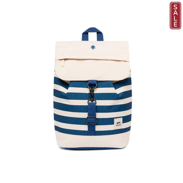 Lefrik - Scout Mini - Backpack in Printed Marine Stripes