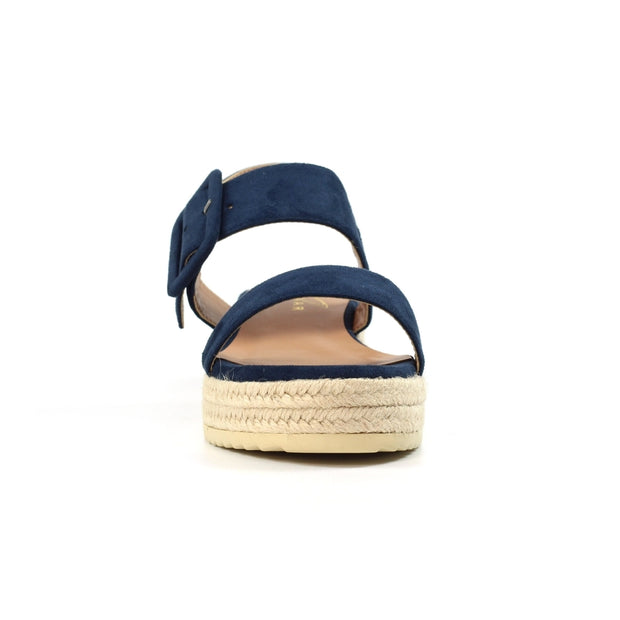 Lunar Shoes - Amelia - Navy Wedge Sandal (JLY232)