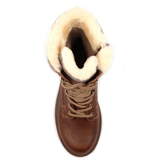 Lunar Shoes - Cambridge Ice Grip Waterproof Boot in Tan (GLH006)