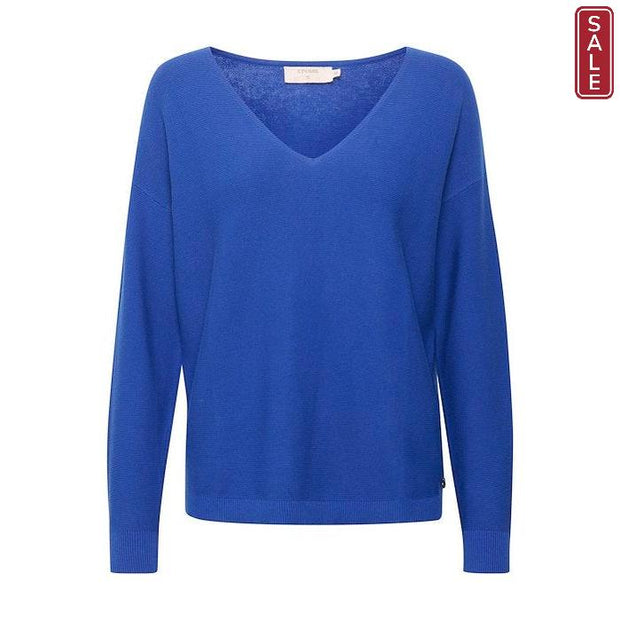 CREAM - CRSillar V Neck Cotton Pullover (2 colours)