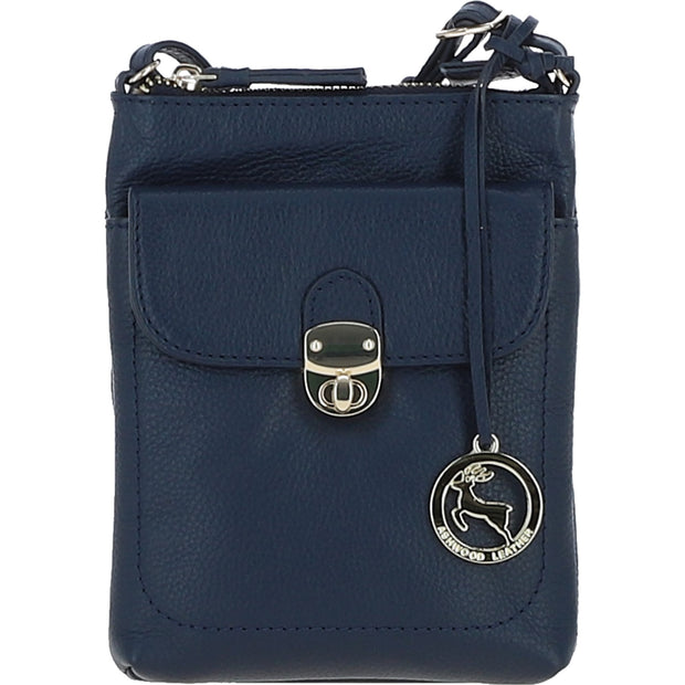 Ashwood Leather - Small Leather Crossbody Telephone Bag - Y-51 (3 Colours)