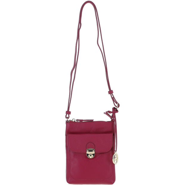 Ashwood Leather - Small Leather Crossbody Telephone Bag - Y-51 (3 Colours)