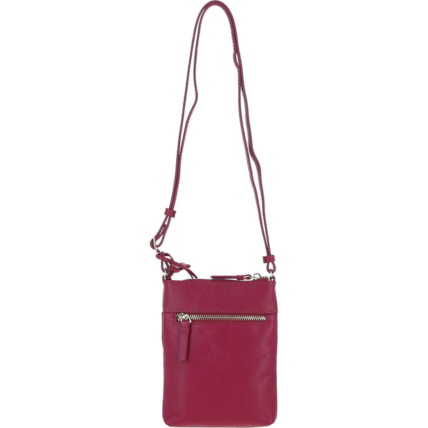 Ashwood Leather - Small Leather Crossbody Telephone Bag - Y-51 (3 Colours)