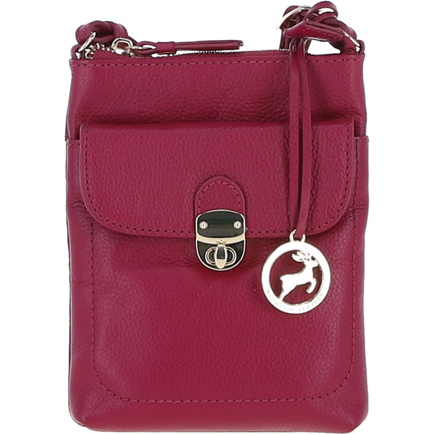 Ashwood Leather - Small Leather Crossbody Telephone Bag - Y-51 (3 Colours)
