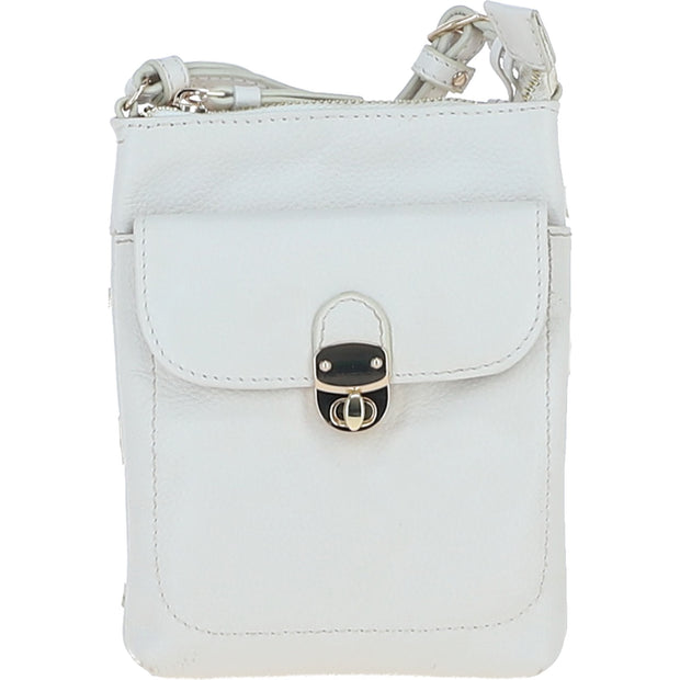 Ashwood Leather - Small Leather Crossbody Telephone Bag - Y-51 (3 Colours)