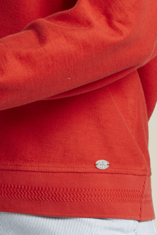 Mat De Misaine - MIKELI Sailor Heart Sweatshirt in Tulip