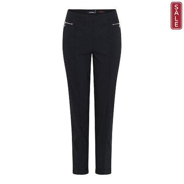 Robell – Elsa 09 - Ankle Length Trouser with Turnup (4 colours)