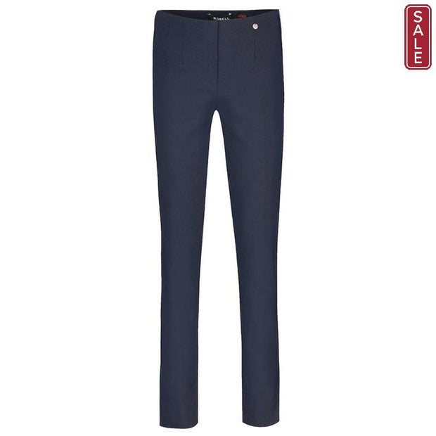 Robell – Marie - Straight Leg Full Length Trousers In Plain Colours (Various colours)