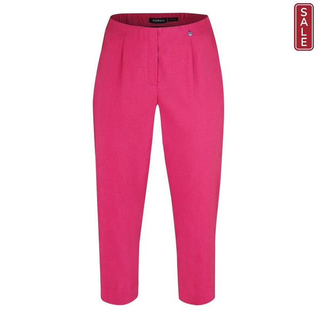 Robell – Marie 07 - Capri Trouser in Plain Colours (Various Colours available)