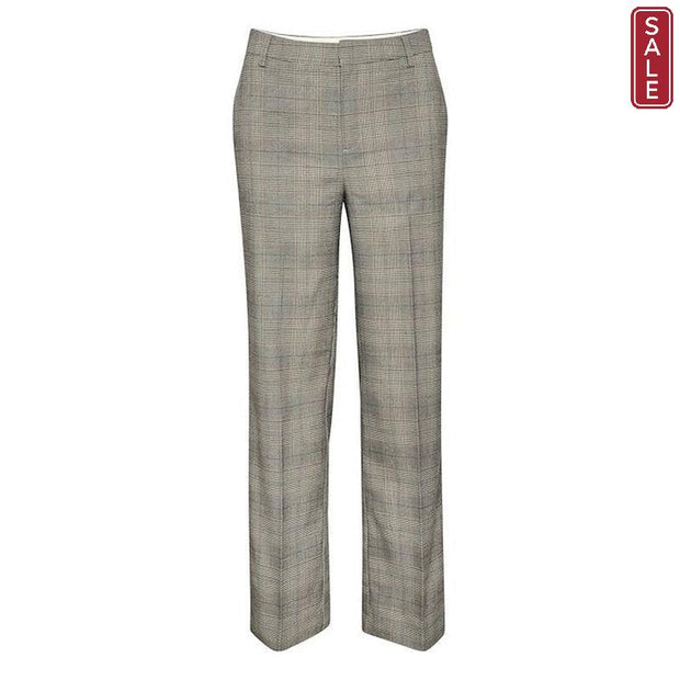 Part Two - NadjaPW Wide Leg Trouser in Black Check