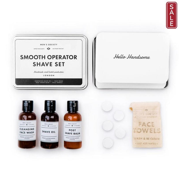 Men's Society - Smooth Operator Shave Set