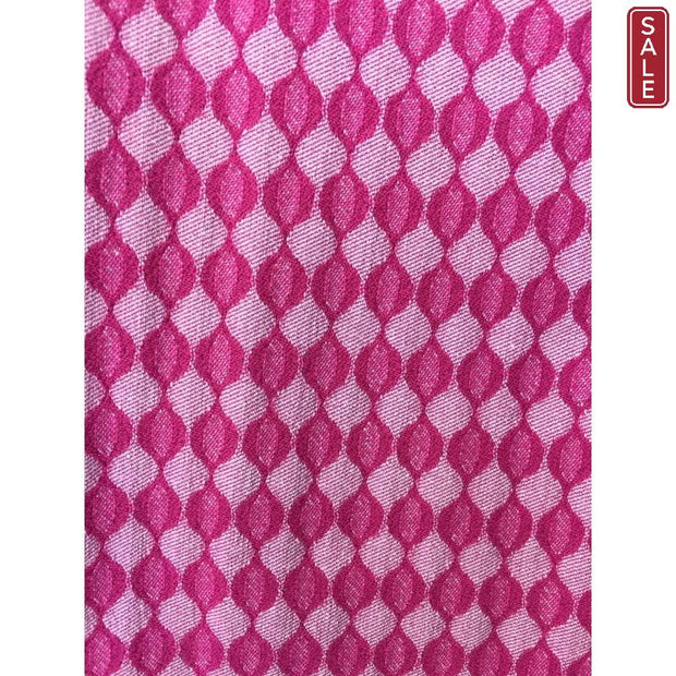 Robell – Rose 09 - Cropped Trousers with Two Tone Pink Sphere Print