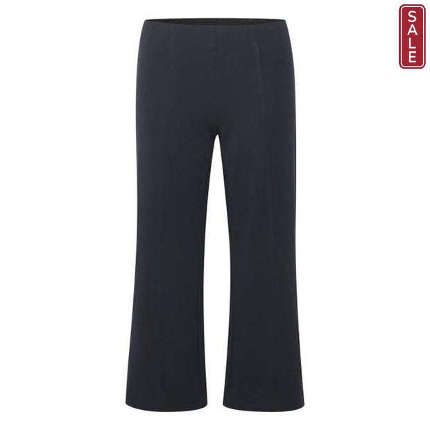Part Two - Ilisanas Cropped Trousers in Navy