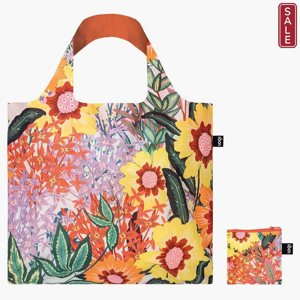 LOQI - Thai Floral Print Recycled Bag