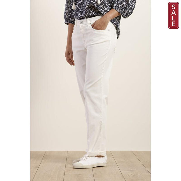 Mat De Misaine -  Parson - Long Cotton Trouser in Calcaire