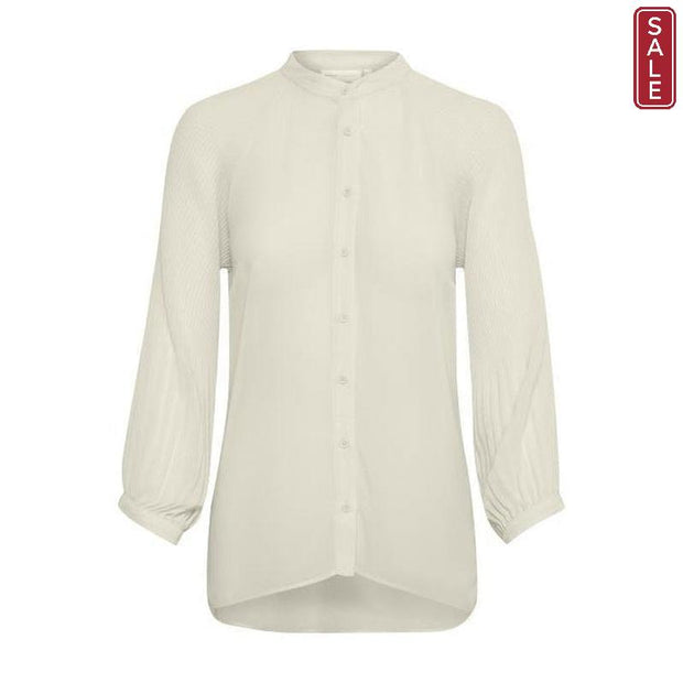 InWear - Rosie 3/4 Sleeve Blouse With Pleated Sleeves