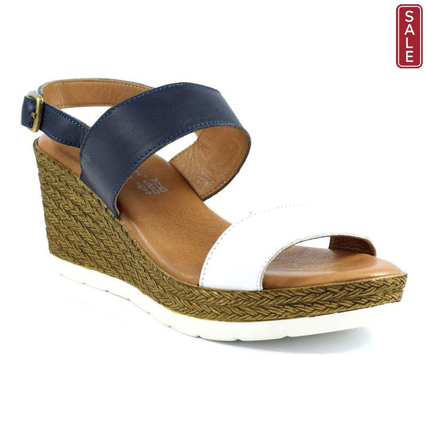 Lunar Shoes - Hamberg Leather Wedge Sandal