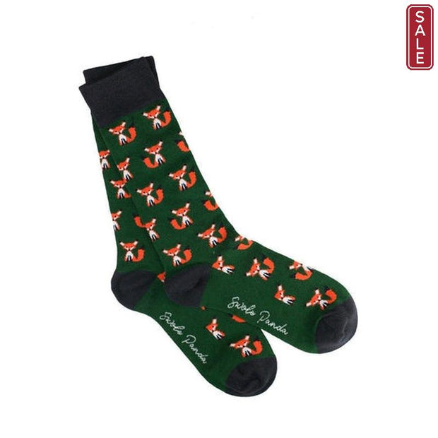 Swole Panda - Ladies Bamboo Socks - Fox Design