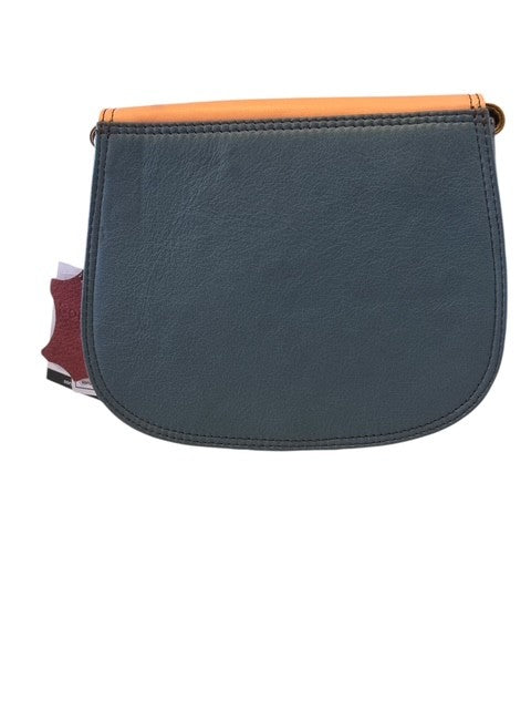 Soruka - Leather Small Saddle Shoulder/Cross Body Bag (047273L) (3 colours)