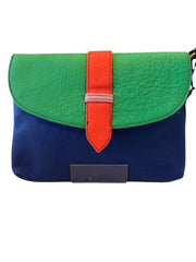 Soruka - Colourful Leather Shoulder/Crossbody Bag with Wrist Strap (047910L) (4 colours)