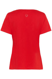CREAM - Naia Short Sleeve V Neck Tee Shirt (5 colours) (10604508)