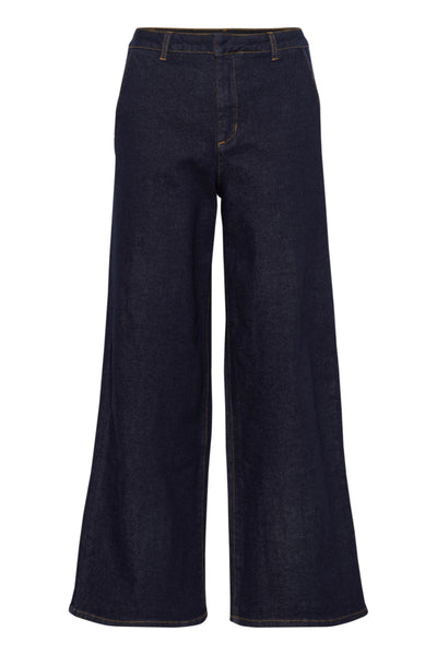 Cream - CRVisti Wide Leg Dark Blue Denim Jeans (10612286)