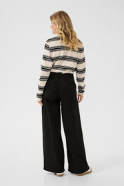 Cream - CRVisti Wide Leg Black Denim Jeans (10613683)