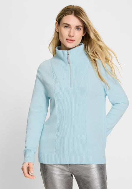 Olsen - Henny - Super Soft 1/4 Zip Jumper (11004655)