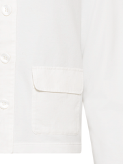 Olsen - Cotton & Linen box shape jacket in Off White (11201648)