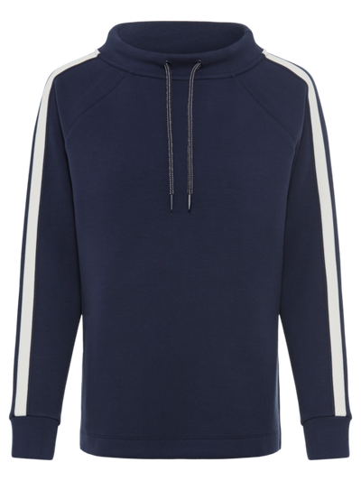 Olsen - Henny Jersey - Sweatshirt with Pullcord at Neckline (11201671)