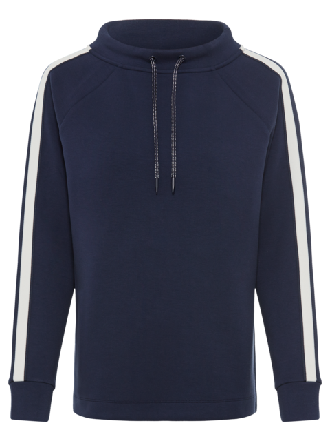 Olsen - Henny Jersey - Sweatshirt with Pullcord at Neckline (11201671)